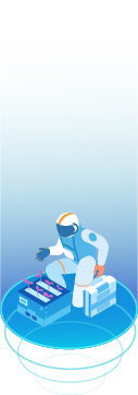 Astronaut bei Entdeckung