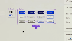 Design with AI: Button Toggle