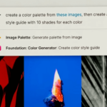 Design with AI: color palette prompt