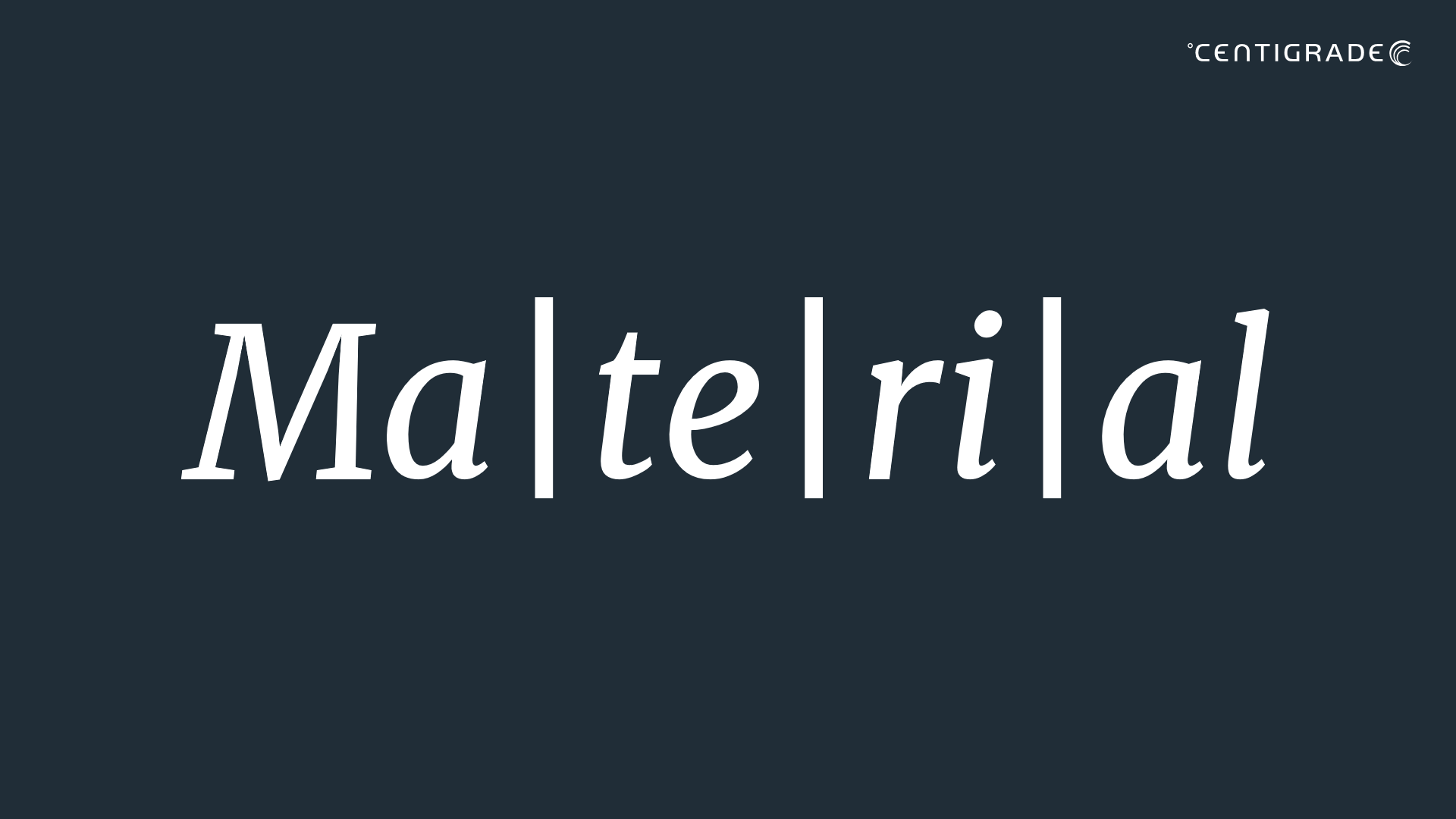 material