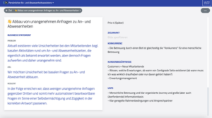 Abwesenheitsbot LeanScope Profil