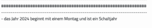 Chatgpt Datum geben