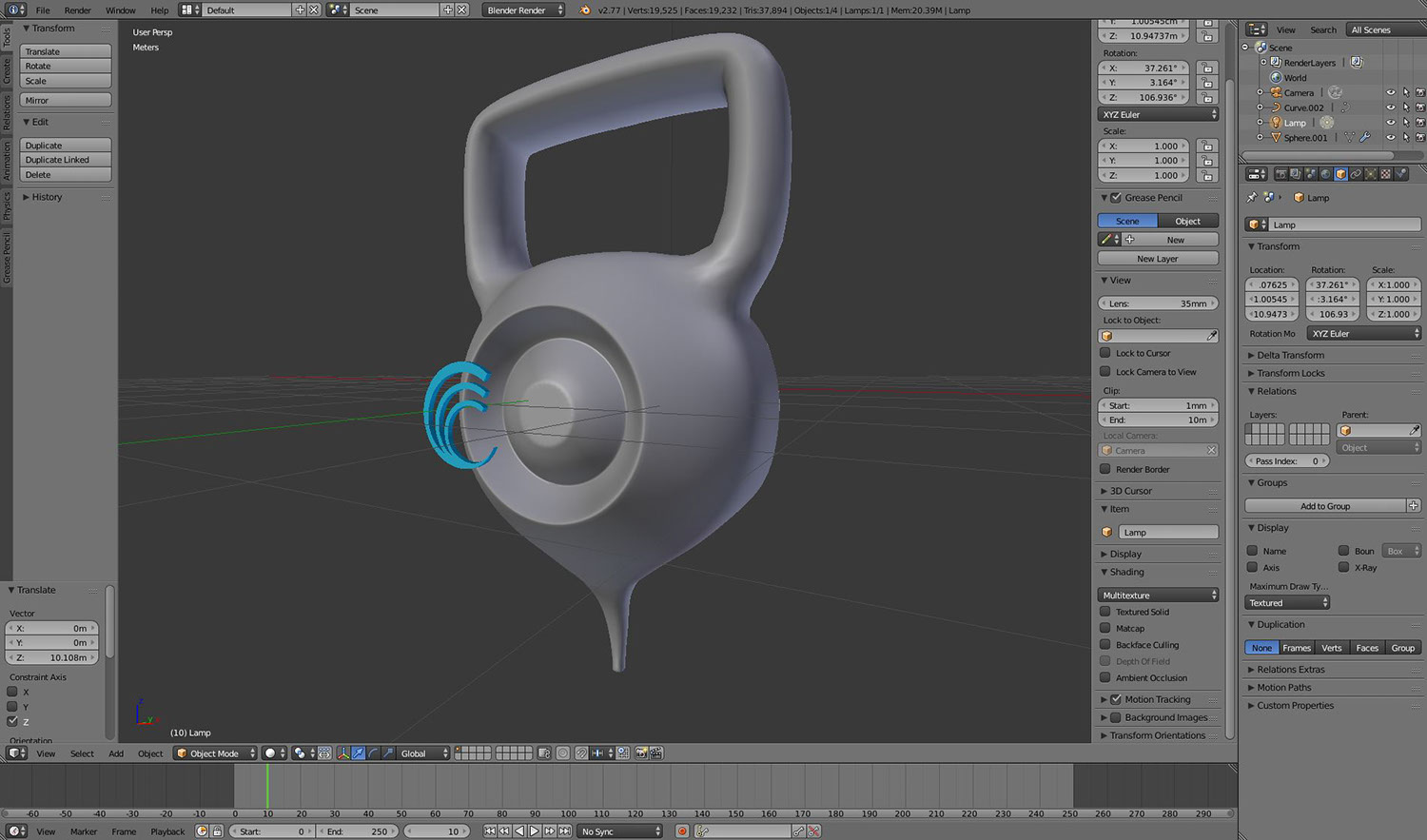3D Design in Blender