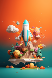 Rocket Illustration