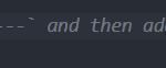 Eingegebener Text: create a divider