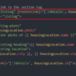 Ausschnitt aus dem HTML Code