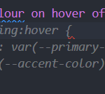 Eingegebener Text: change bg colour on hover of the section