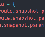Ausschnitt aus dem JavaScript Code: this.applicationData