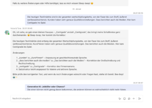 Voice und Tone Bot Teams