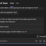 Voice und Tone Bot Frage Zielgruppe